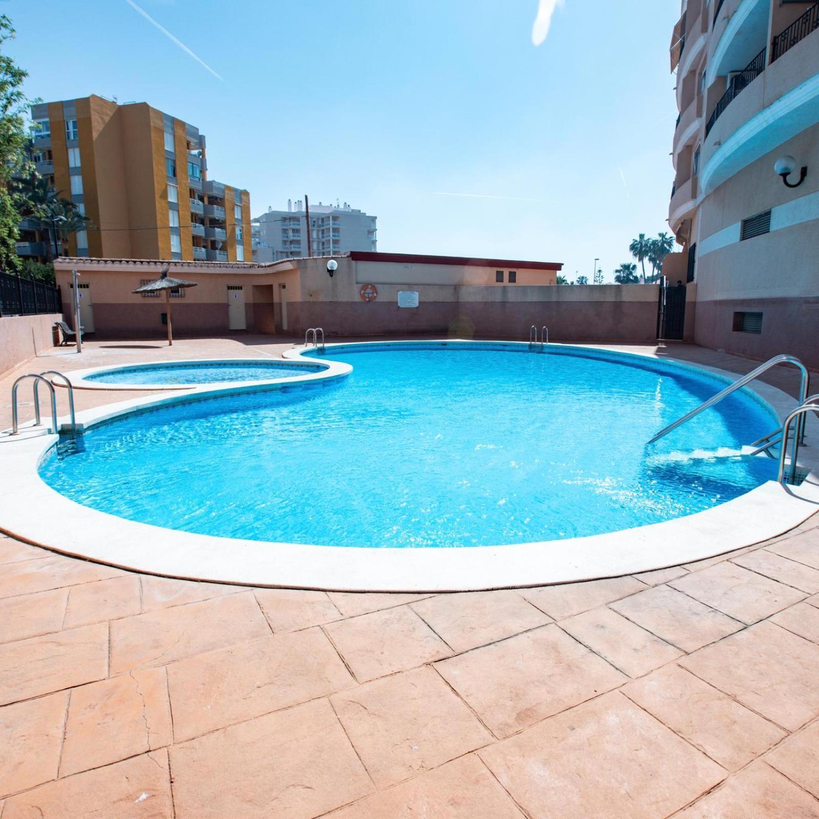 Perla De Mar - Atico Con Amplia Terraza 40M2, Piscina Y Parking En Playa Canet Canet d'En Berenguer Exterior foto